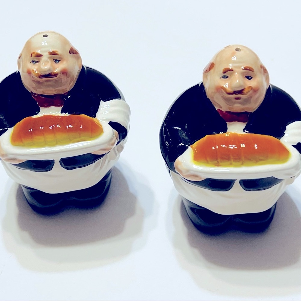 The Chef Garson  Salt and Pepper Shakers